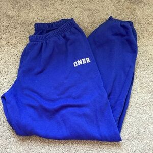 Oner Active Mid Weight Space Blue Joggers